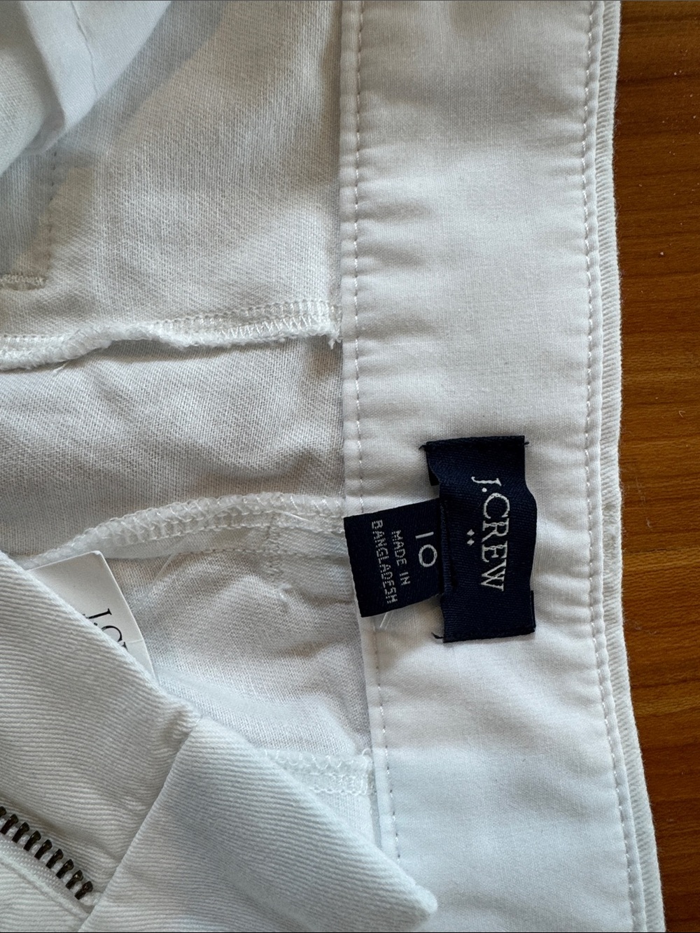 J. Crew White Women's Cotton Shorts